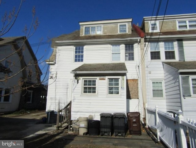 view of rear view of house