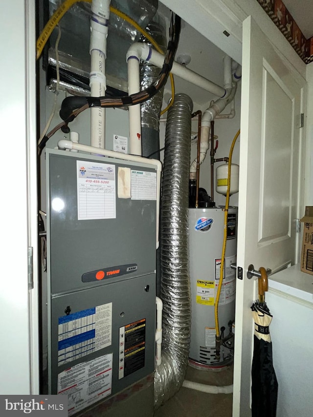 utilities with water heater