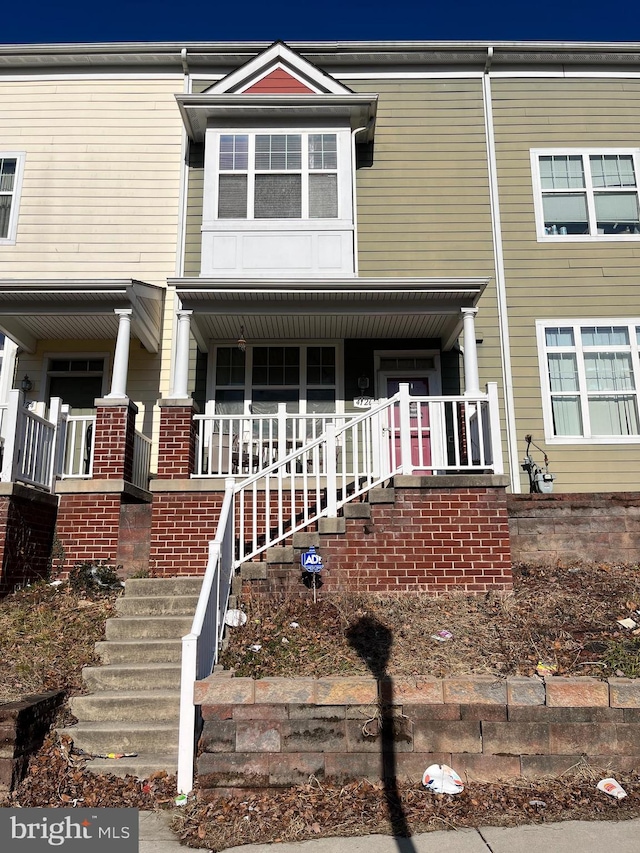 view of townhome / multi-family property