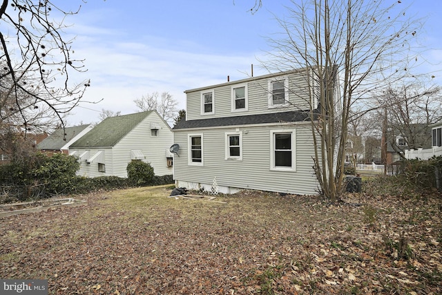 view of back of house