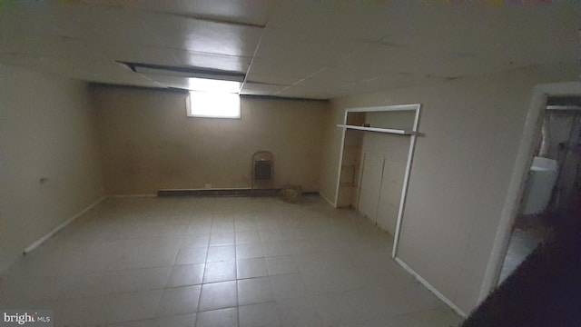 1628 Gleneagle Rd, Baltimore, MD 21239 - below grade area featuring baseboards