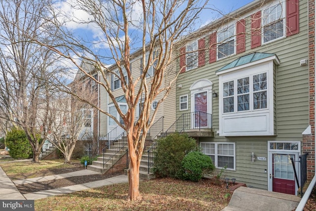 view of townhome / multi-family property