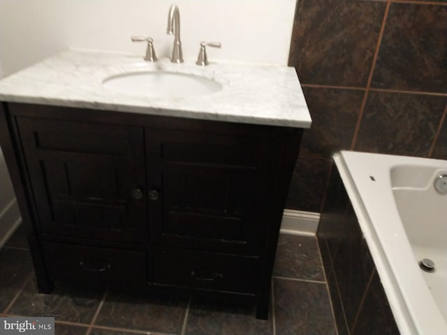 3800 40th Ave, Brentwood, MD 20722 - bathroom with vanity and a tub to relax in