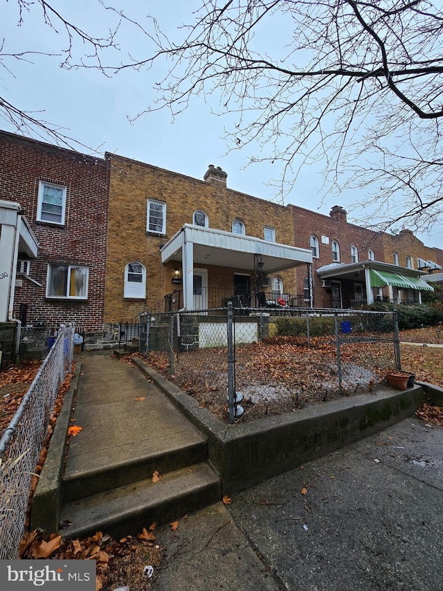 view of rear view of house