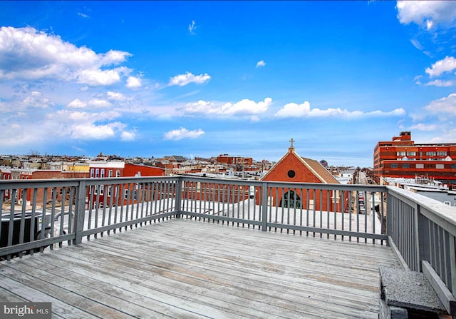 view of deck