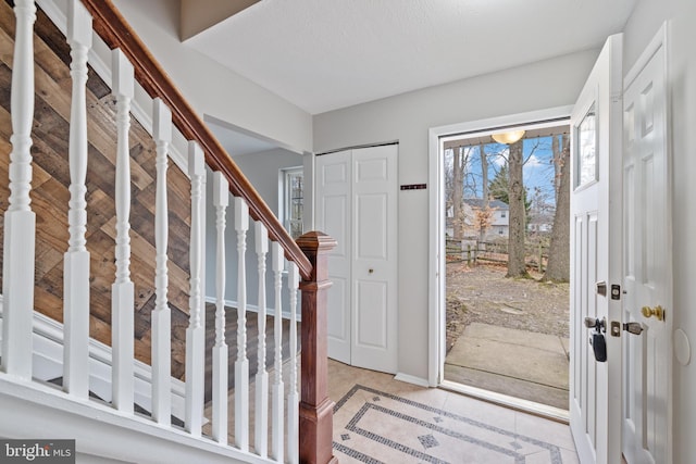 view of entrance foyer