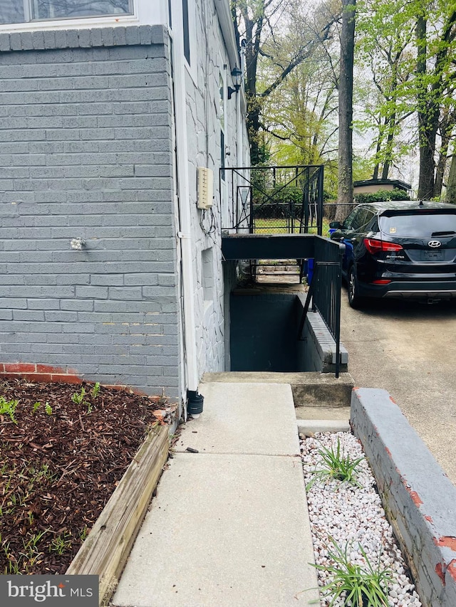 view of side of property