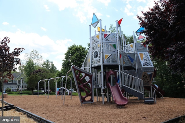 view of play area