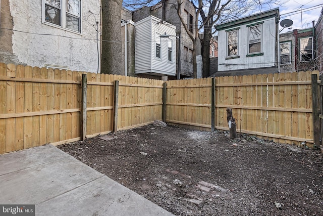 view of yard featuring a patio area