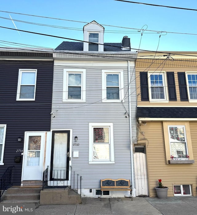 view of property with entry steps