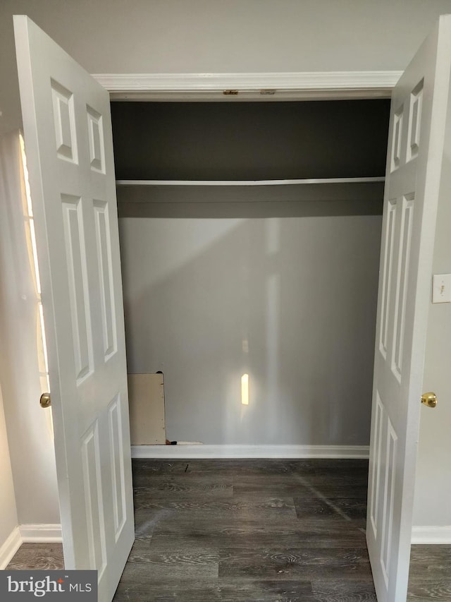 view of closet