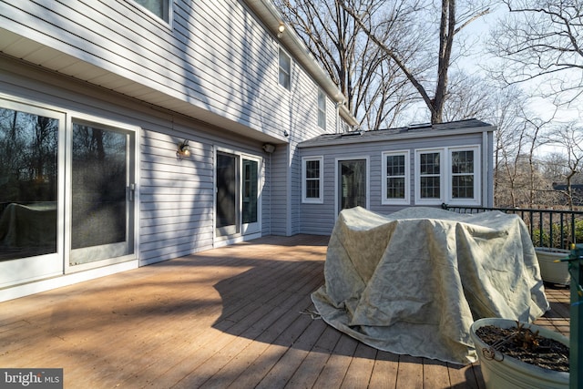 view of deck