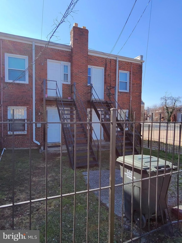 view of rear view of house