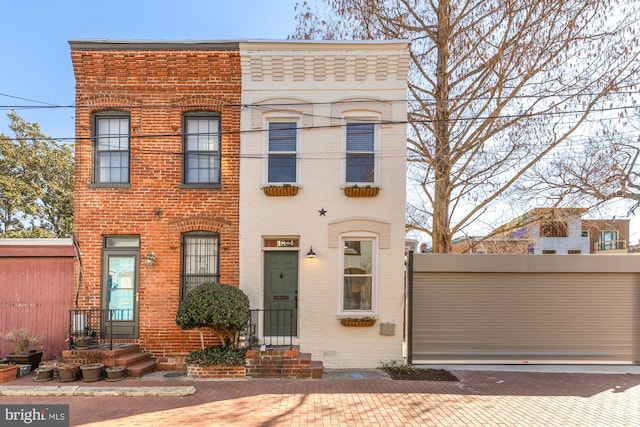 multi unit property with brick siding