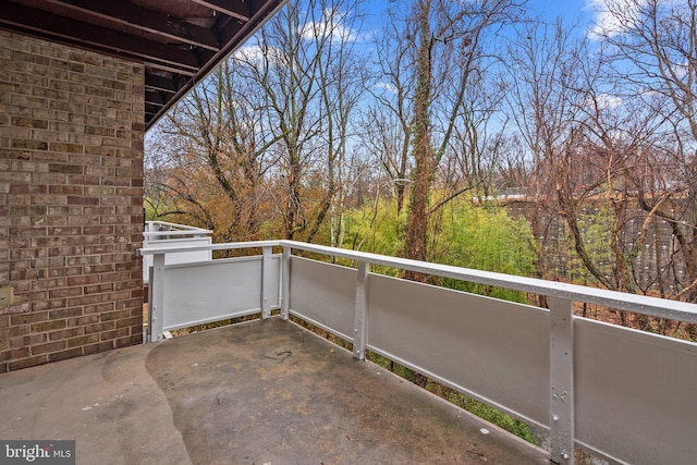 574 Wilson Bridge Dr Unit D-2, Oxon Hill, MD 20745 - view of balcony
