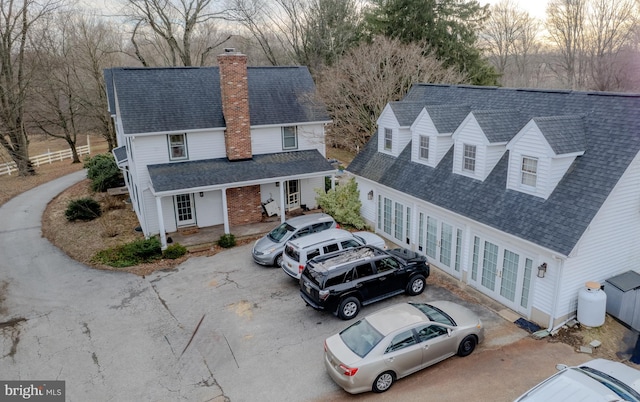 view of front of house