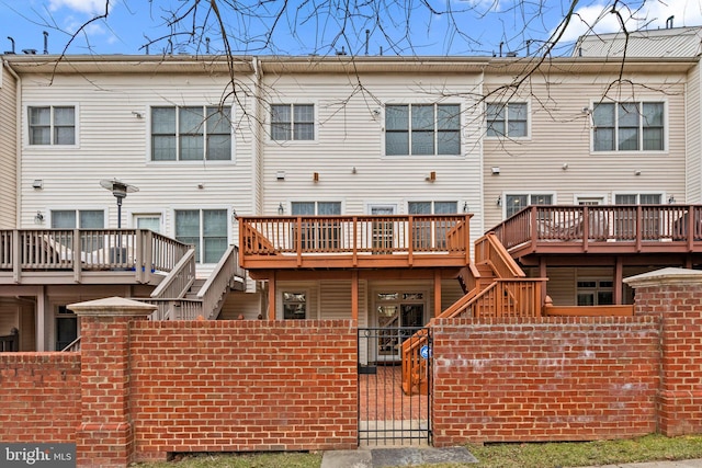 view of rear view of house