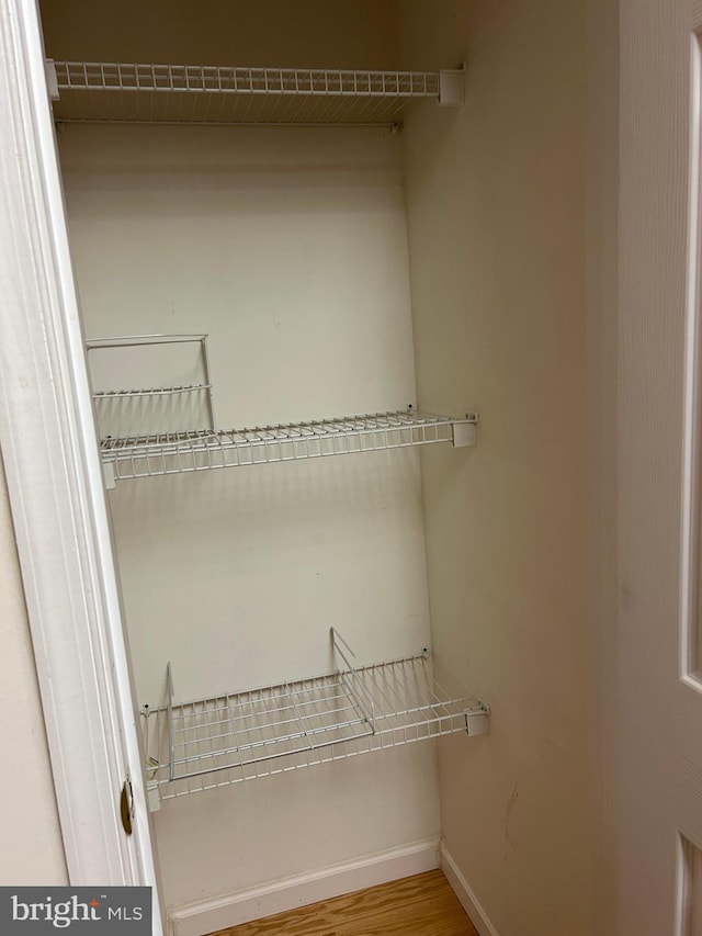 view of closet