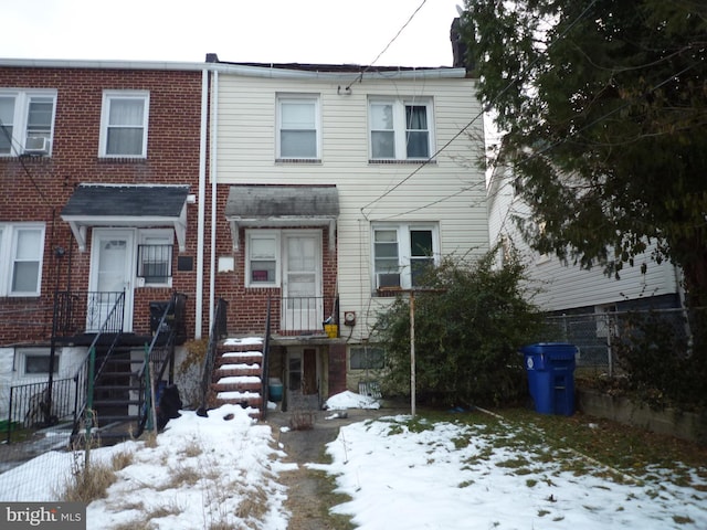 view of townhome / multi-family property