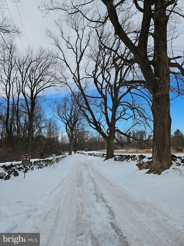 view of road