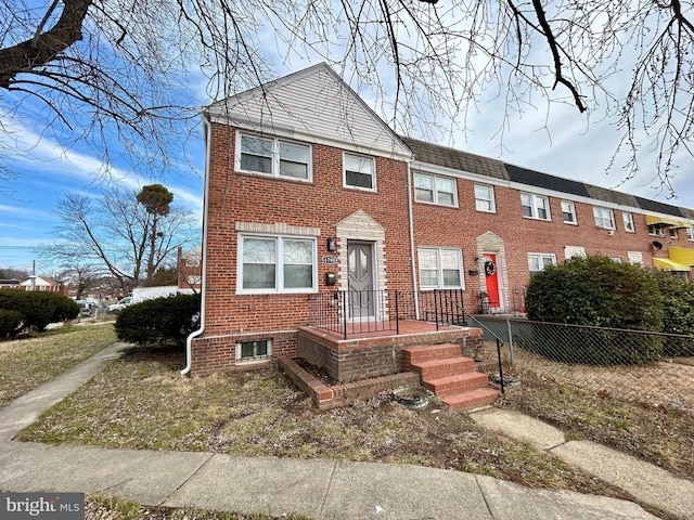 view of townhome / multi-family property