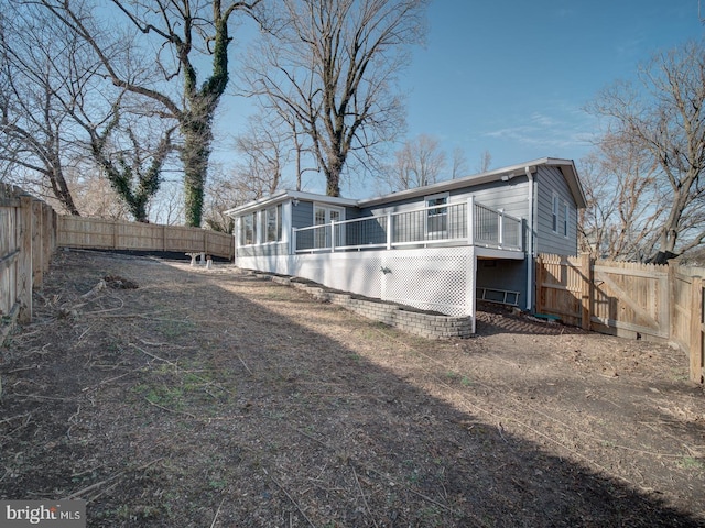 view of back of house