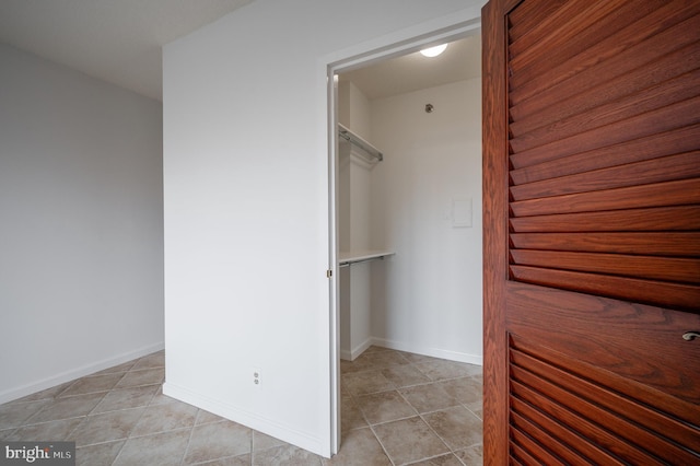 view of closet