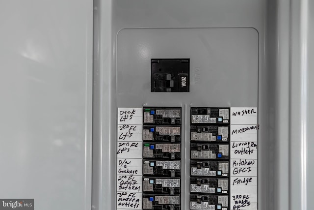 utilities with electric panel