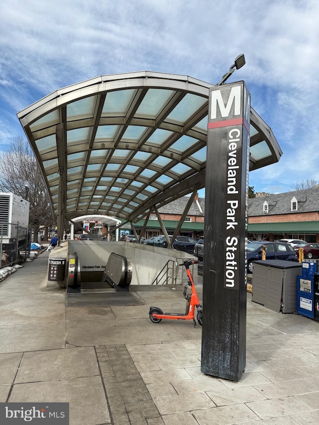 view of parking