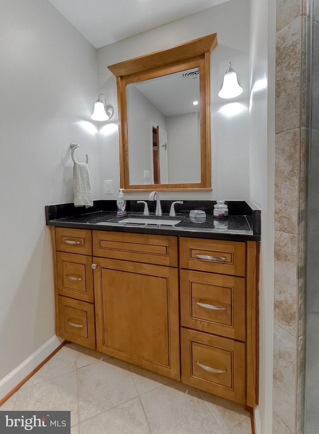 5425 Indian Head Hwy, Indian Head, MD 20640 - bathroom featuring vanity and tile patterned floors