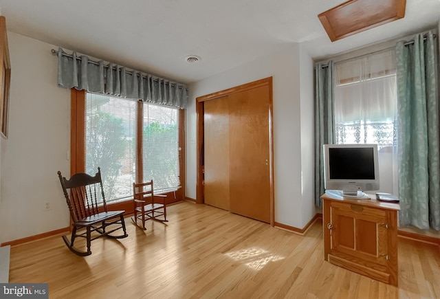 5425 Indian Head Hwy, Indian Head, MD 20640 - living area with light hardwood / wood-style floors