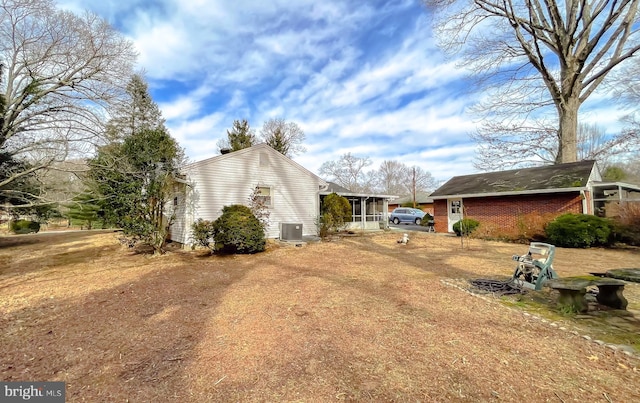 5425 Indian Head Hwy, Indian Head, MD 20640 - view of home's exterior with central AC and a sunroom