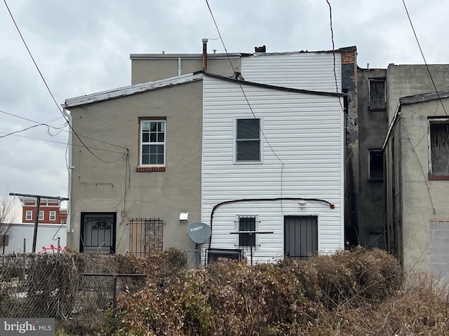 view of rear view of house