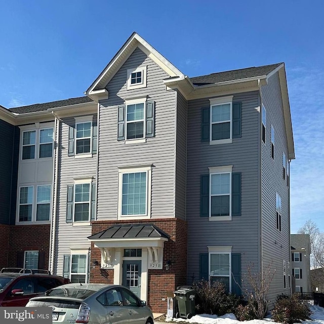 view of townhome / multi-family property