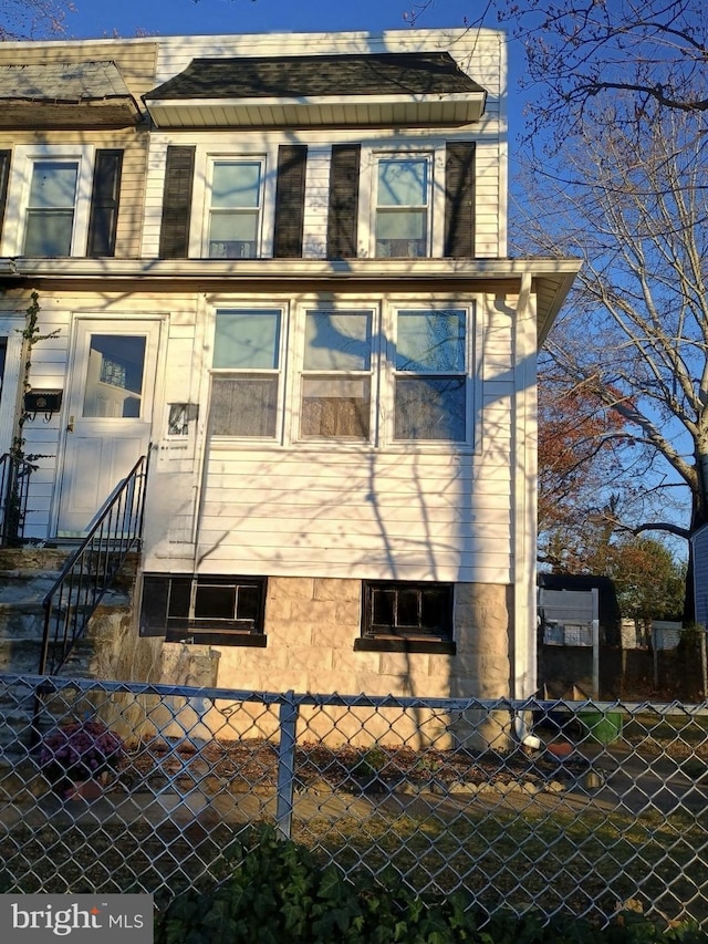 6421 Cedonia Ave, Baltimore, MD 21206 - view of home's exterior featuring fence