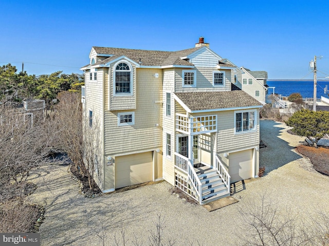 108 Roxie Ave Unit 2, Long Beach Township, NJ 08008 - back of house with a garage
