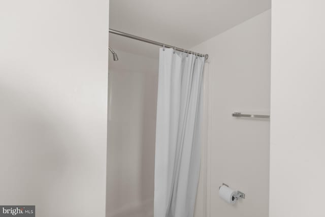 bathroom with walk in shower