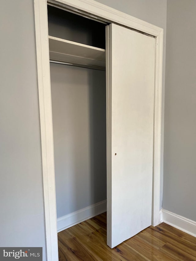 view of closet