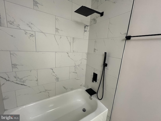 full bathroom featuring shower / bathtub combination