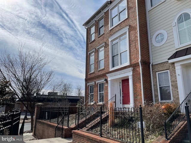 view of townhome / multi-family property