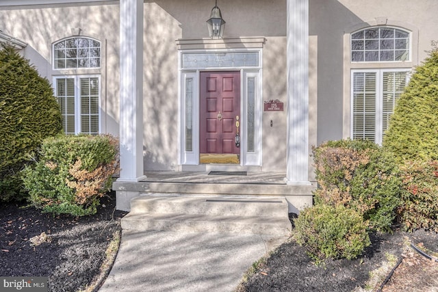 view of property entrance