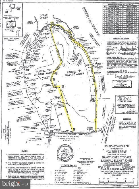 512 Old Glebe Point Rd, Burgess VA, 22432 land for sale