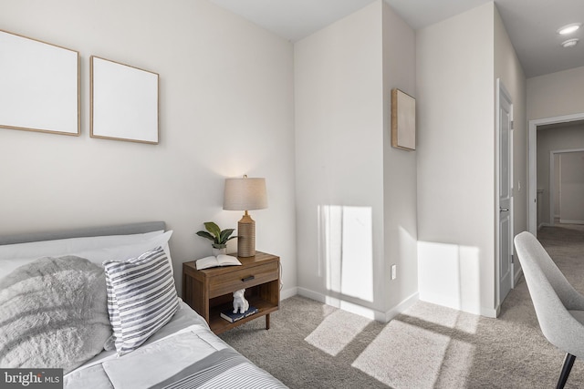 living room featuring carpet floors