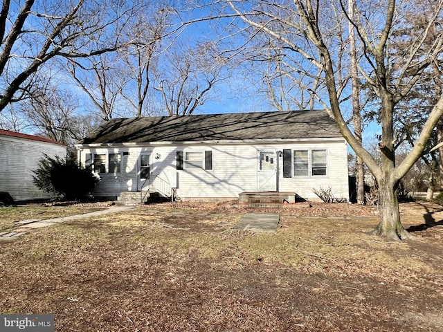 view of ranch-style home