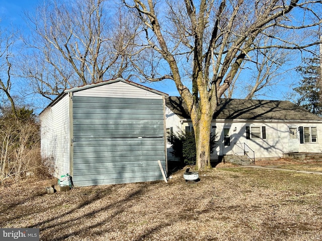 view of side of home