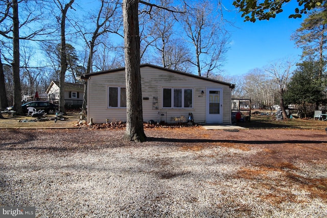 view of side of property