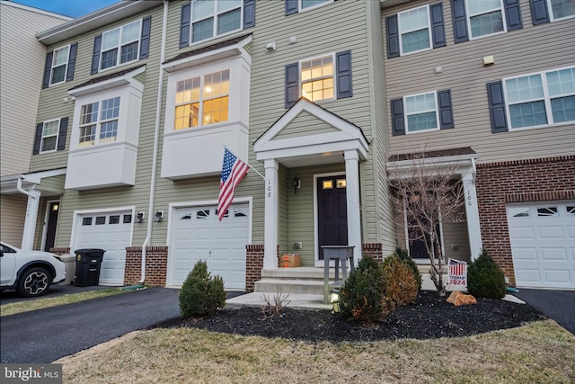 view of townhome / multi-family property