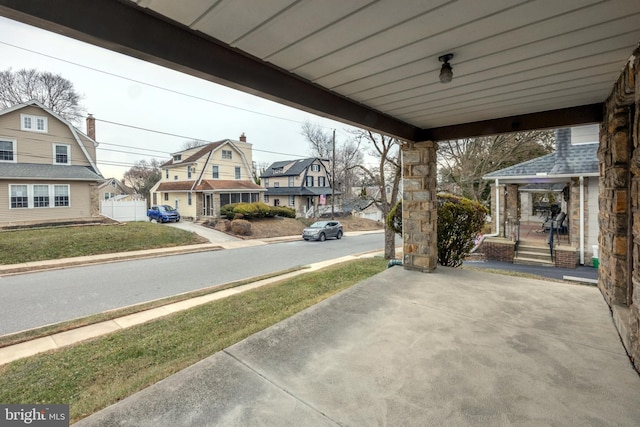 view of street