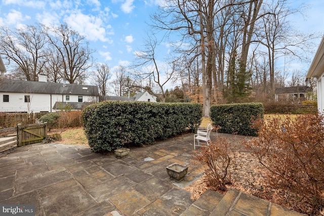 view of patio