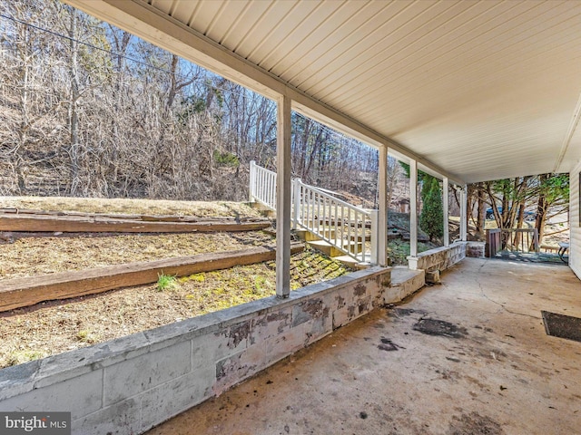 view of patio / terrace